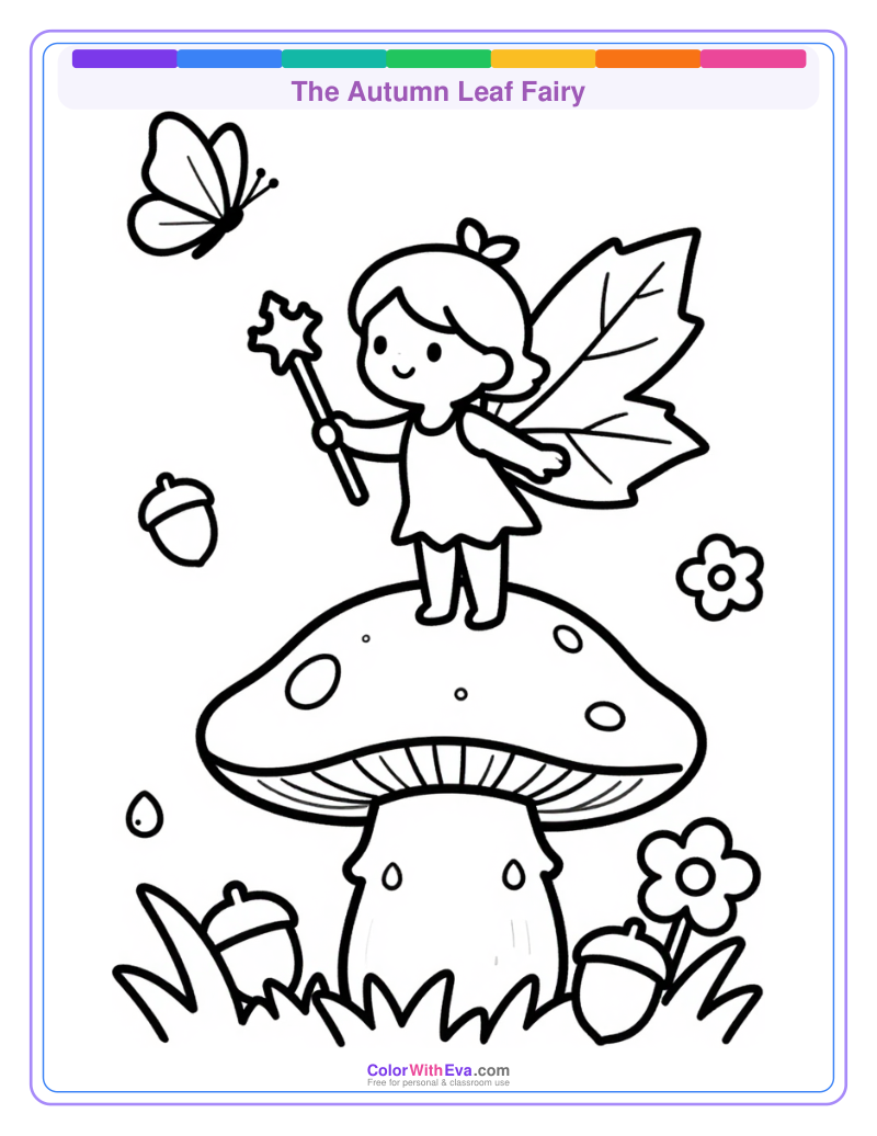The Autumn Leaf Fairy preview