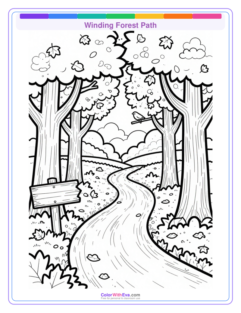 Winding Forest Path preview