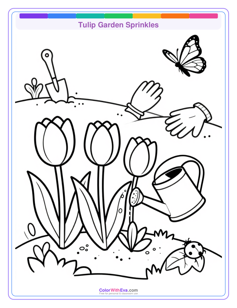 Tulip Garden Sprinkles preview