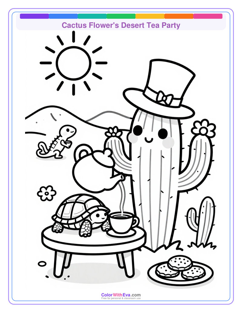 Cactus Flower's Desert Tea Party thumbnail