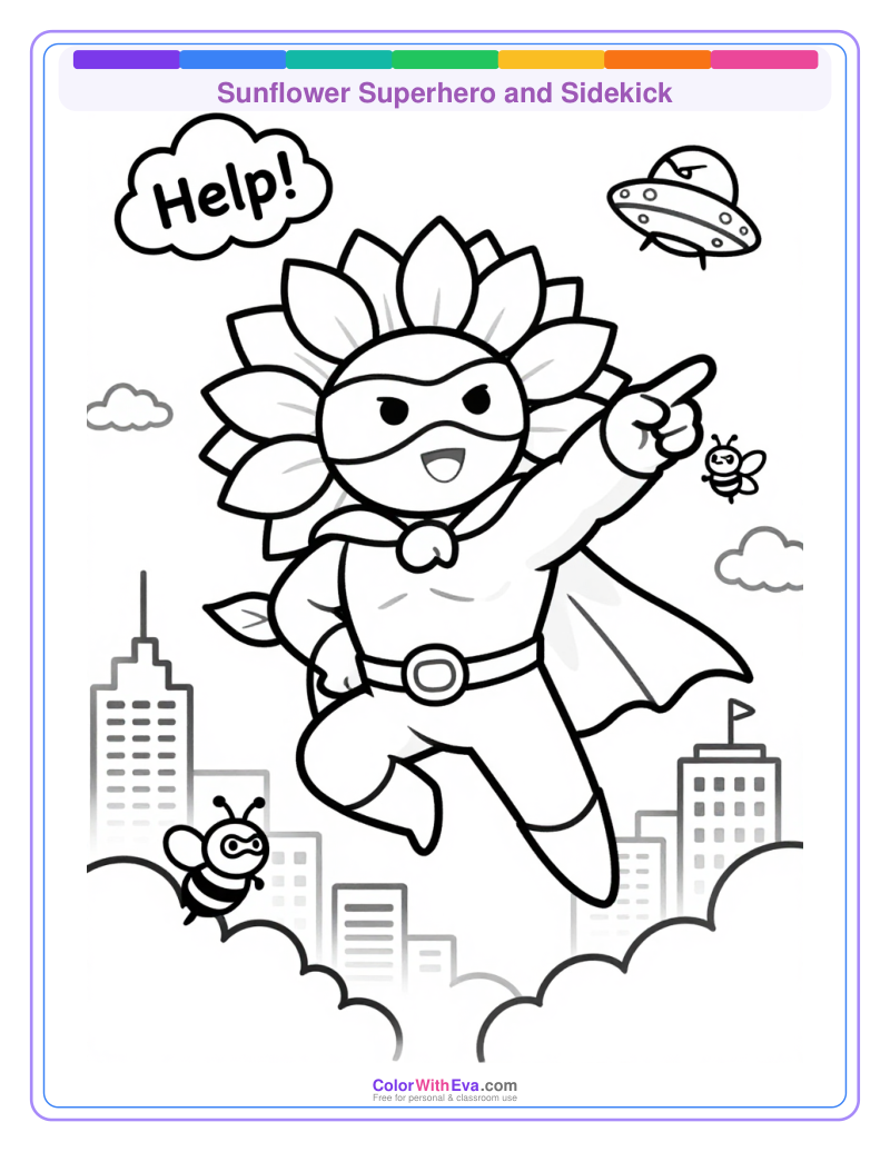 Sunflower Superhero and Sidekick thumbnail