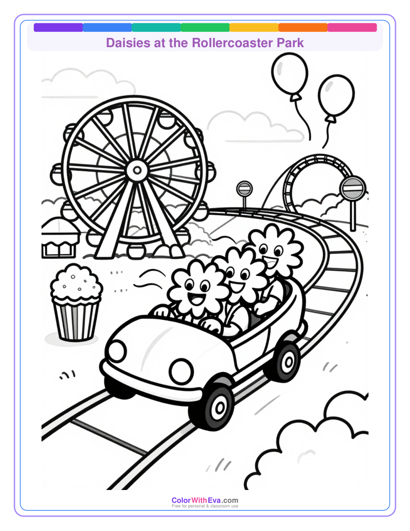 Daisies at the Rollercoaster Park thumbnail