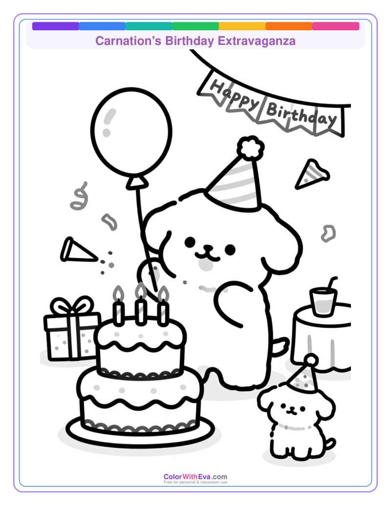 Carnation's Birthday Extravaganza preview