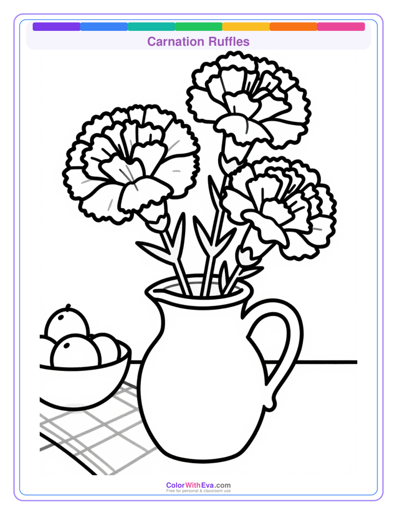 Carnation Ruffles preview