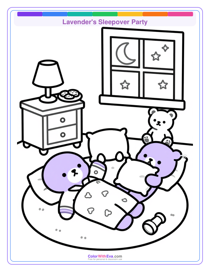 Lavender's Sleepover Party thumbnail