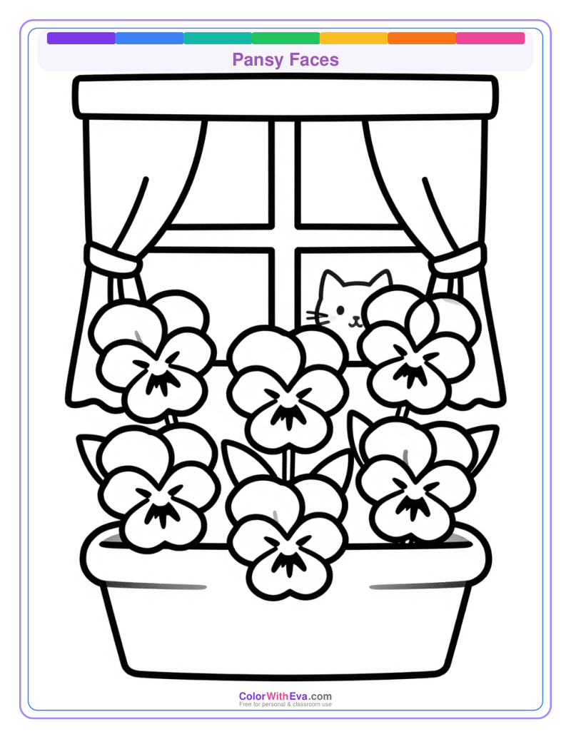 Pansy Faces preview