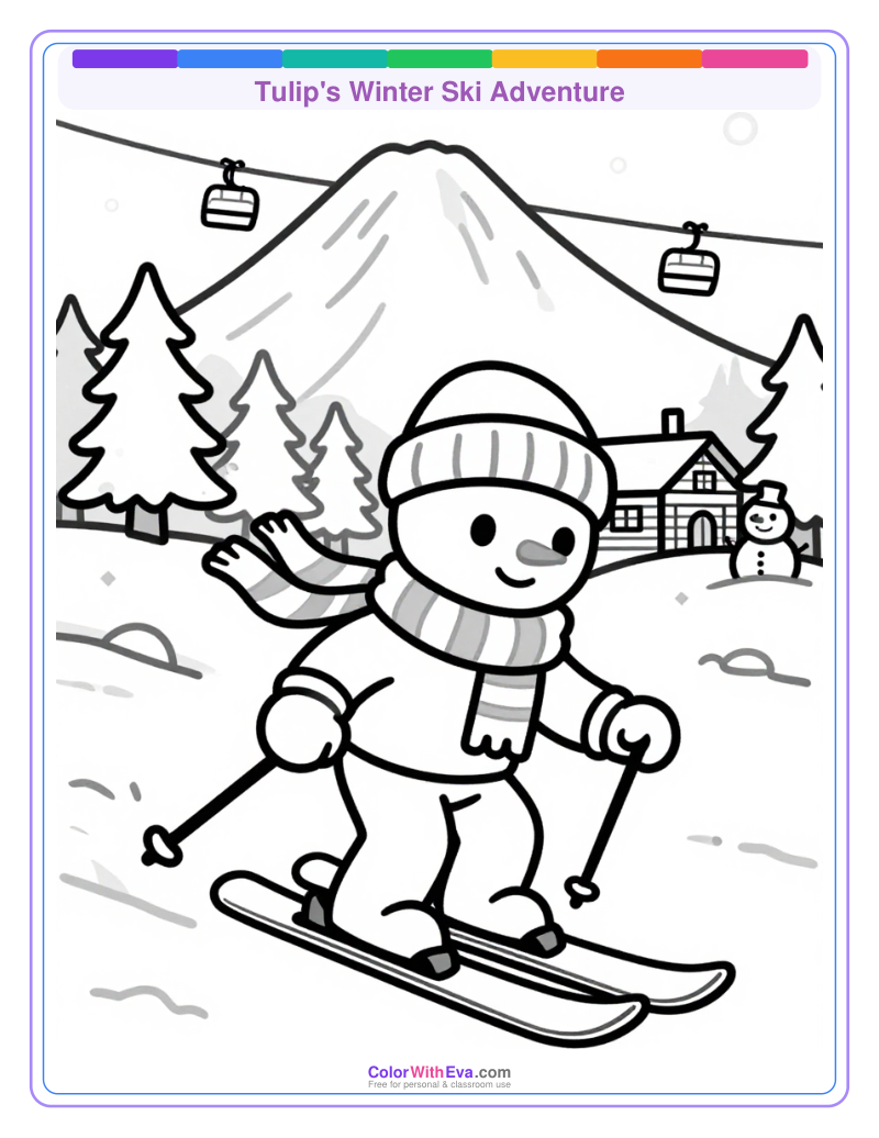 Tulip's Winter Ski Adventure thumbnail