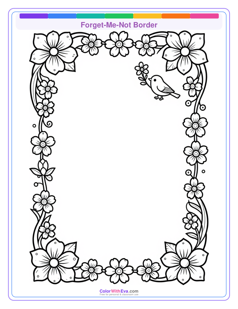 Forget-Me-Not Border preview