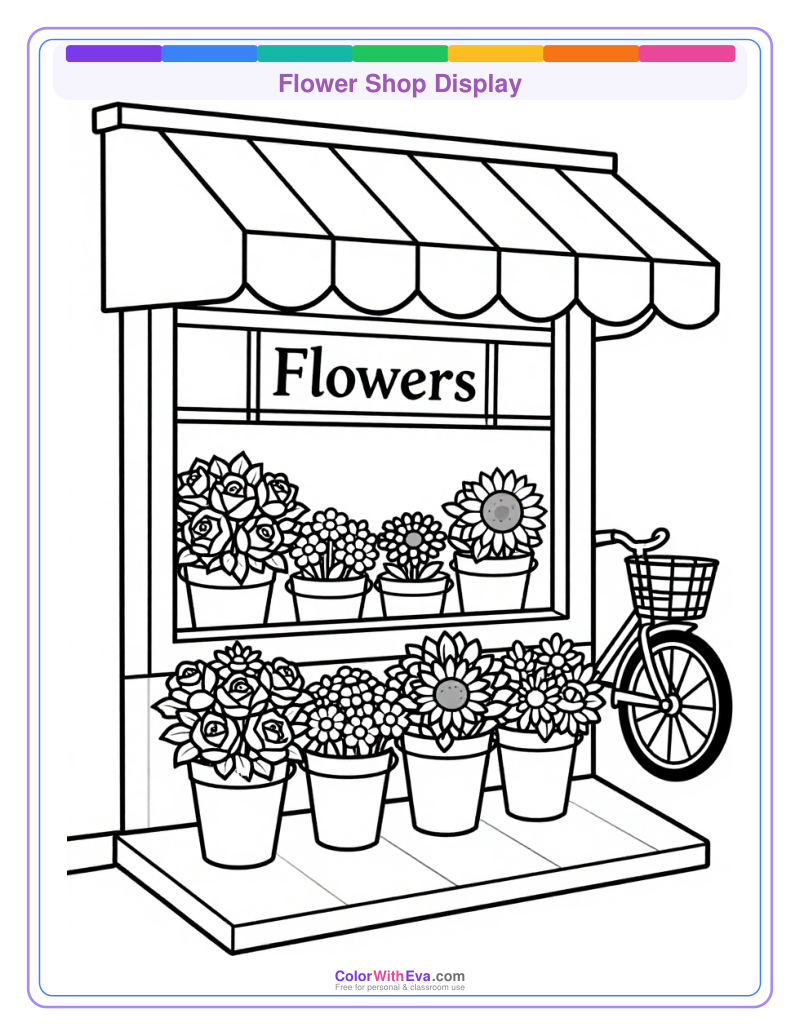 Flower Shop Display preview