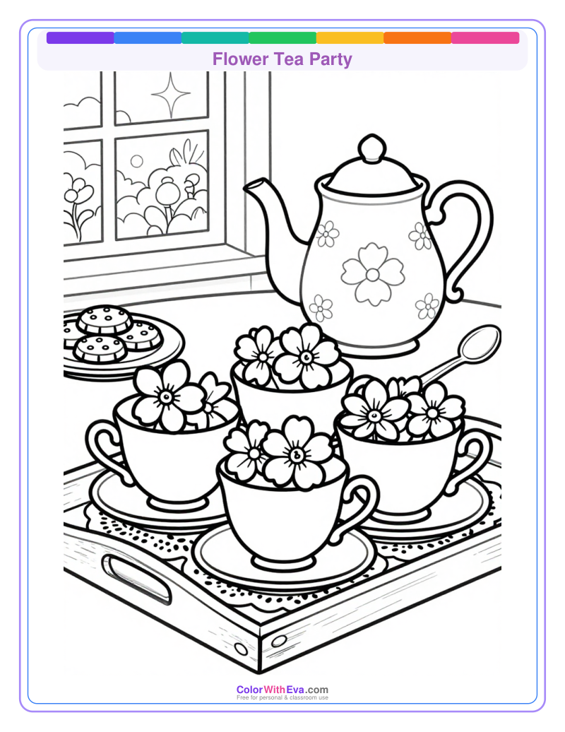 Flower Tea Party preview