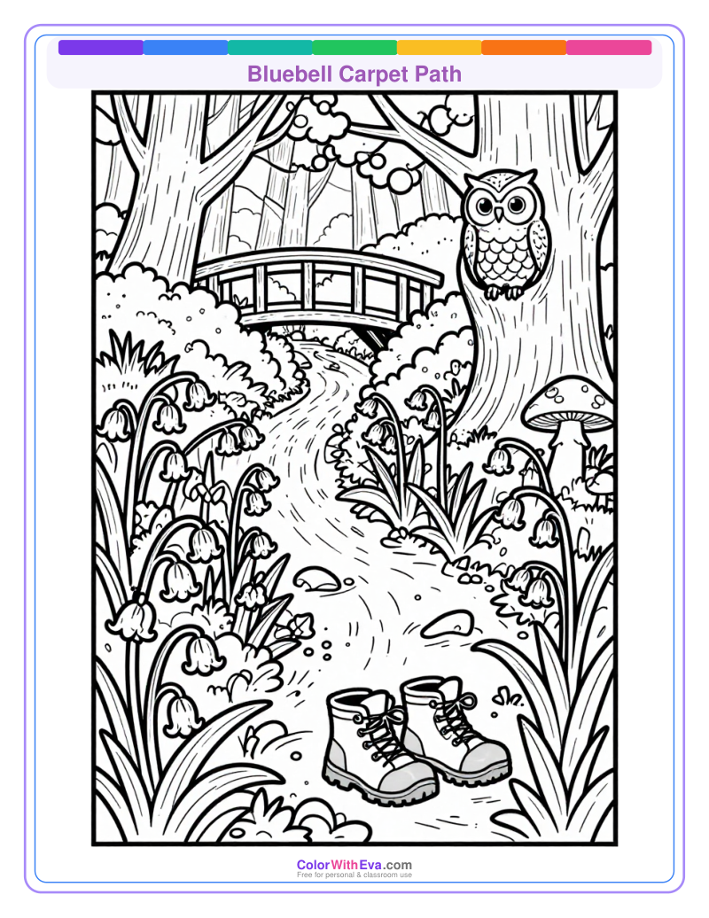 Bluebell Carpet Path preview
