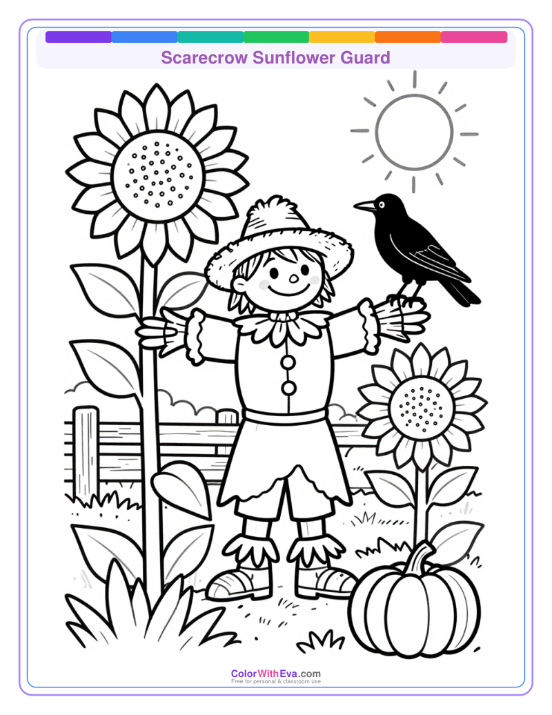 Scarecrow Sunflower Guard preview