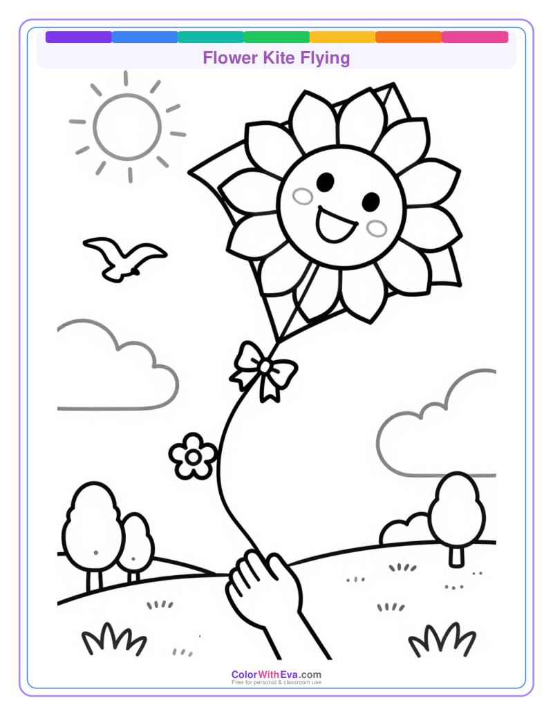 Flower Kite Flying preview