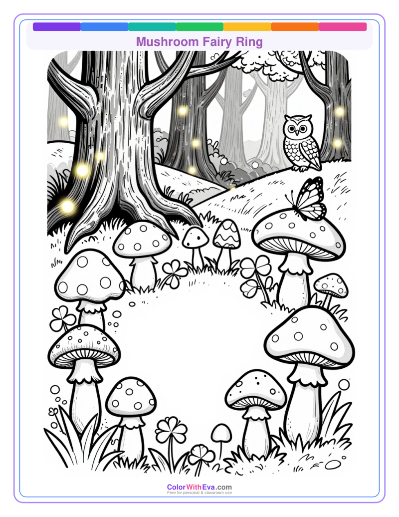 Mushroom Fairy Ring preview
