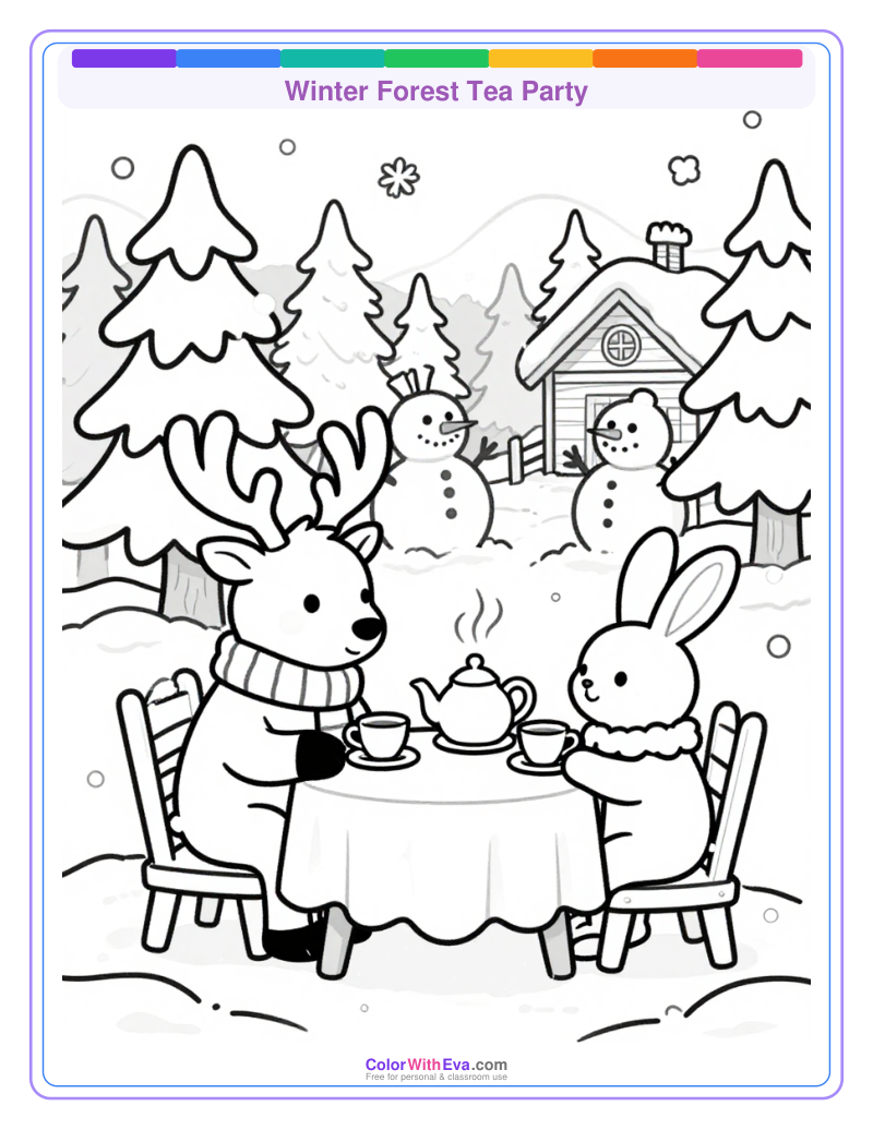 Winter Forest Tea Party thumbnail