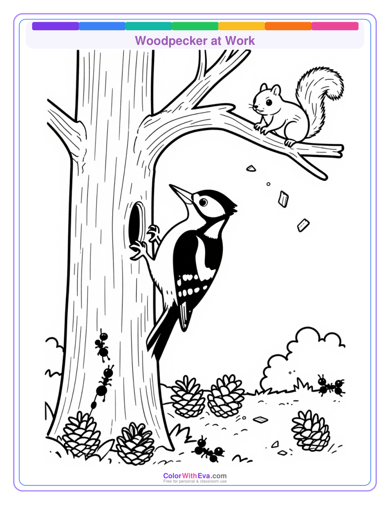 Woodpecker at Work preview