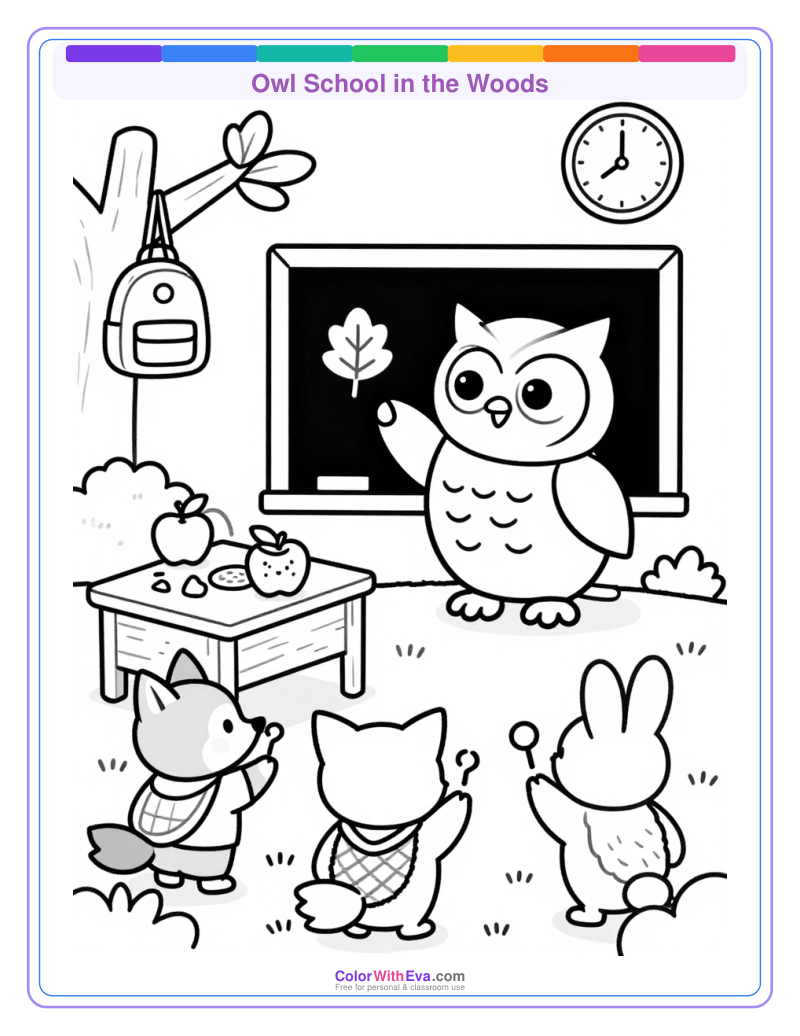 Owl School in the Woods thumbnail