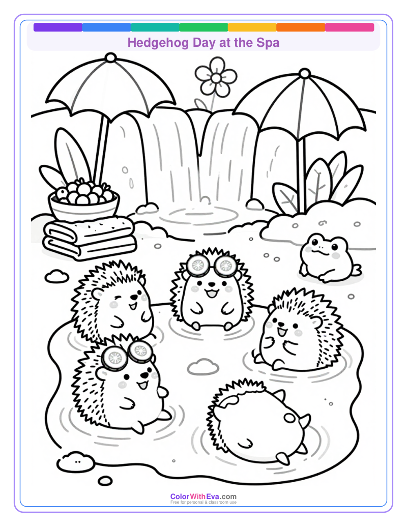 Hedgehog Day at the Spa thumbnail