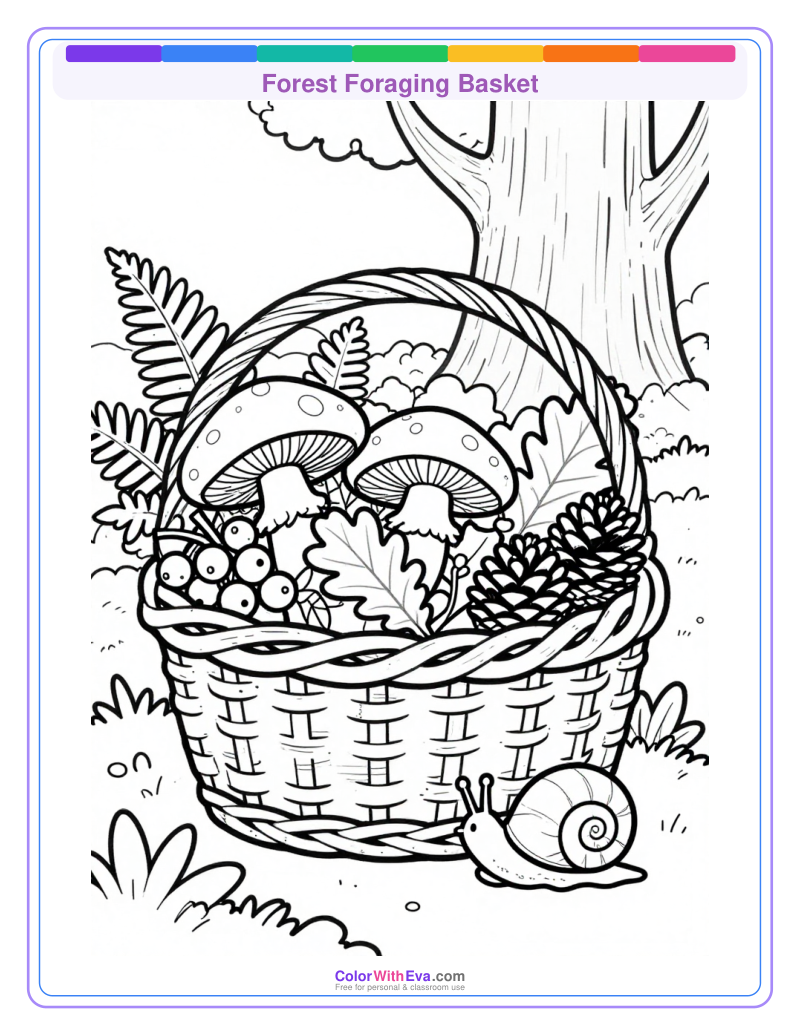 Forest Foraging Basket preview