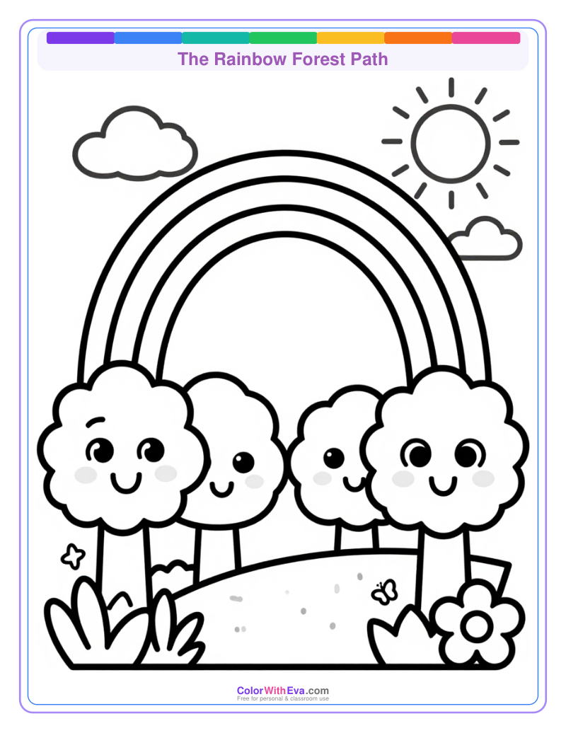 The Rainbow Forest Path thumbnail