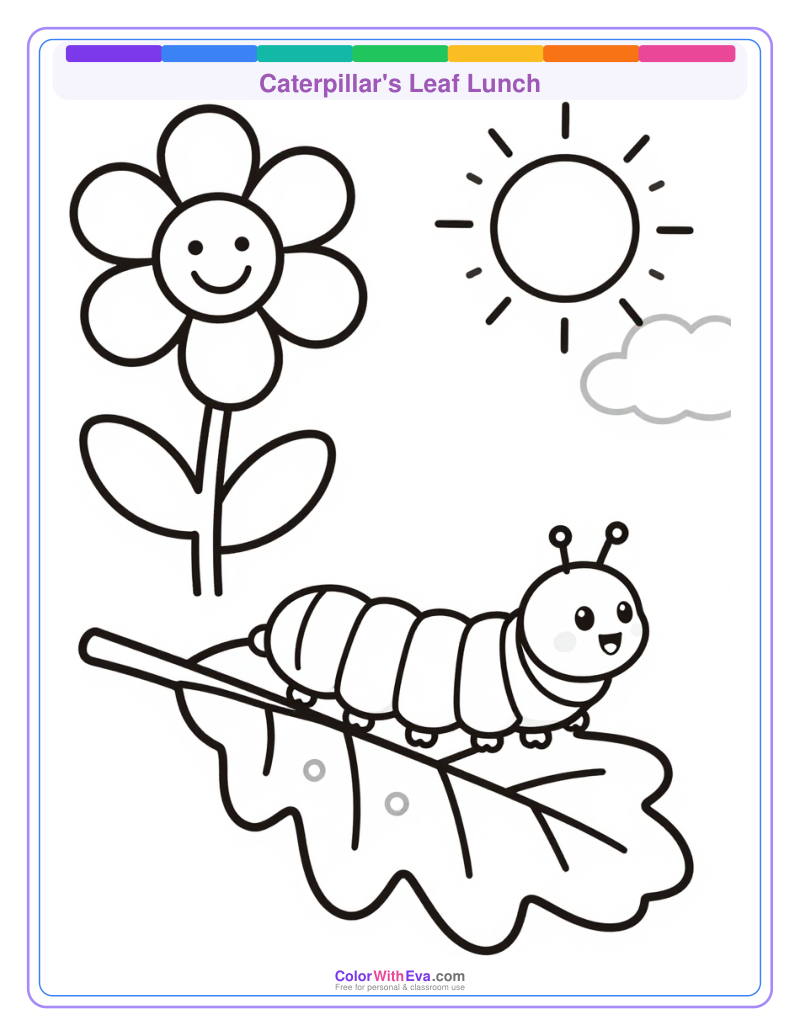 Caterpillar's Leaf Lunch preview