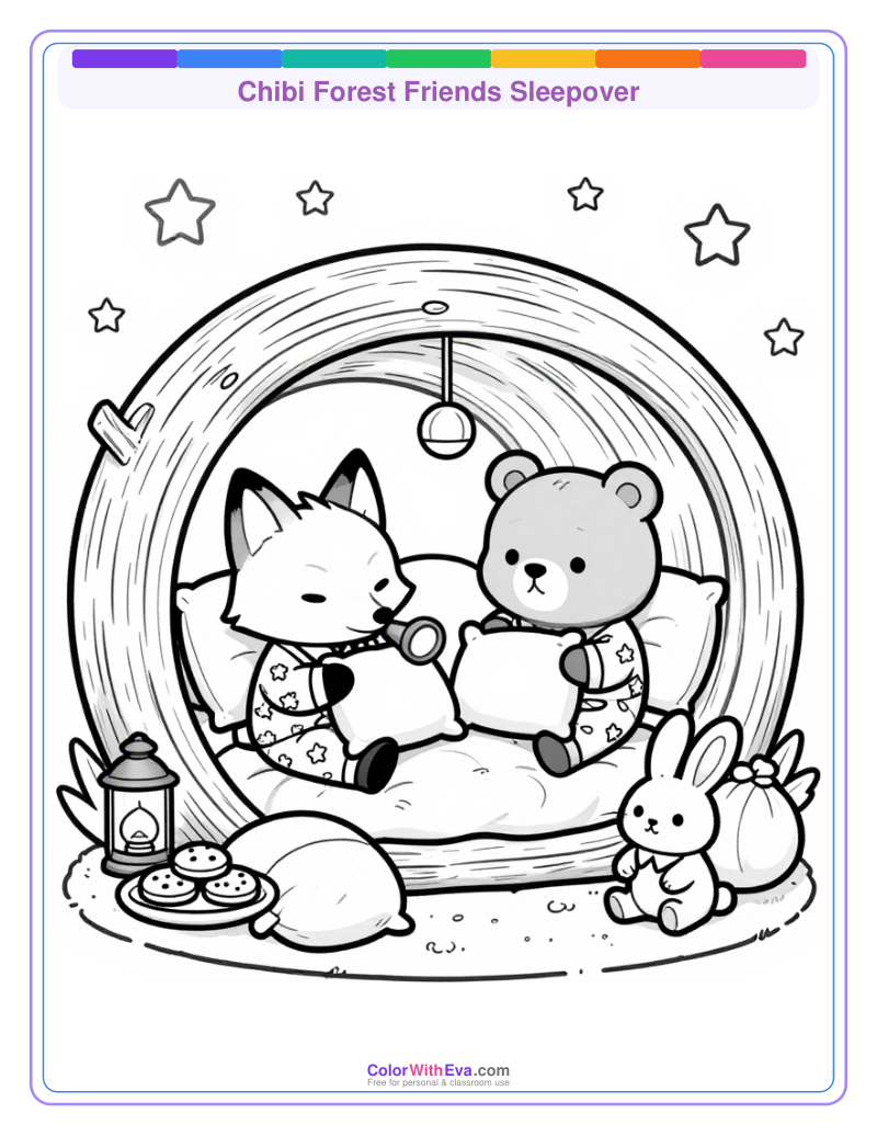 Chibi Forest Friends Sleepover thumbnail