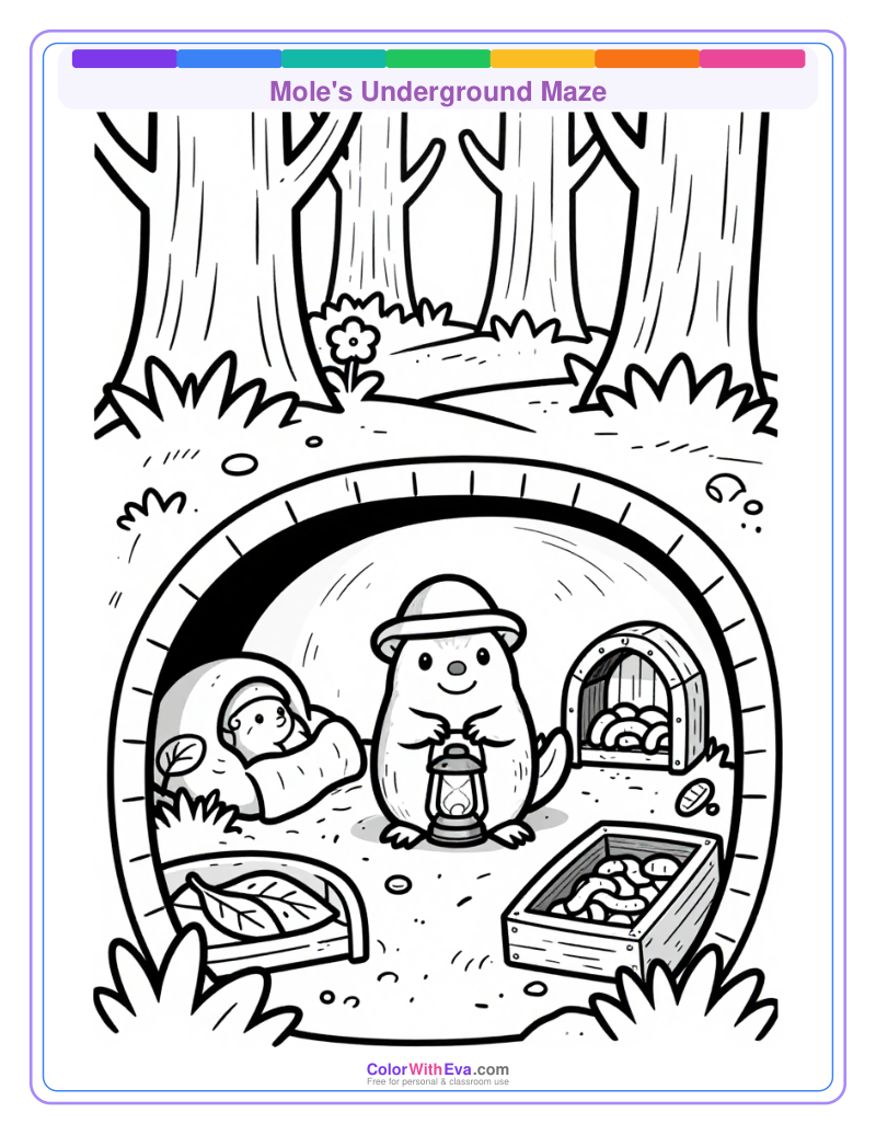 Mole's Underground Maze preview