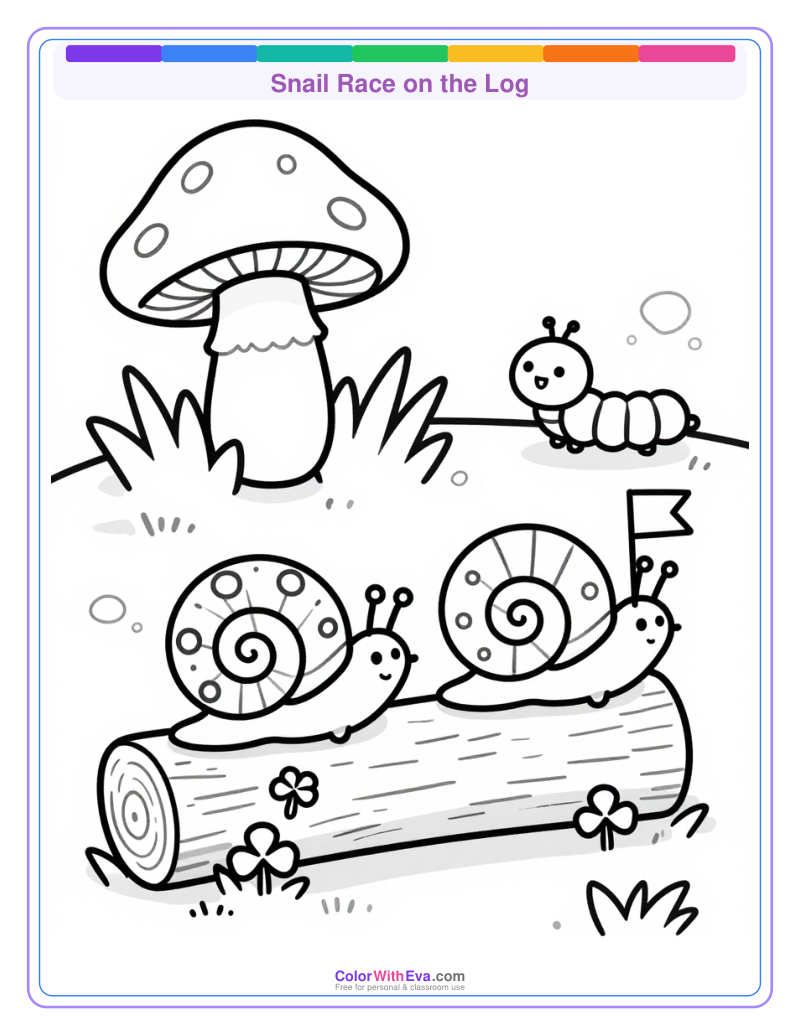Snail Race on the Log preview