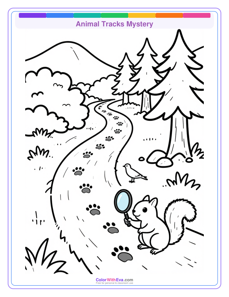 Animal Tracks Mystery preview