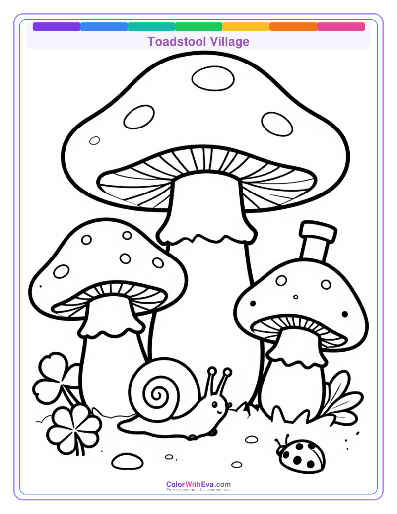 Toadstool Village preview