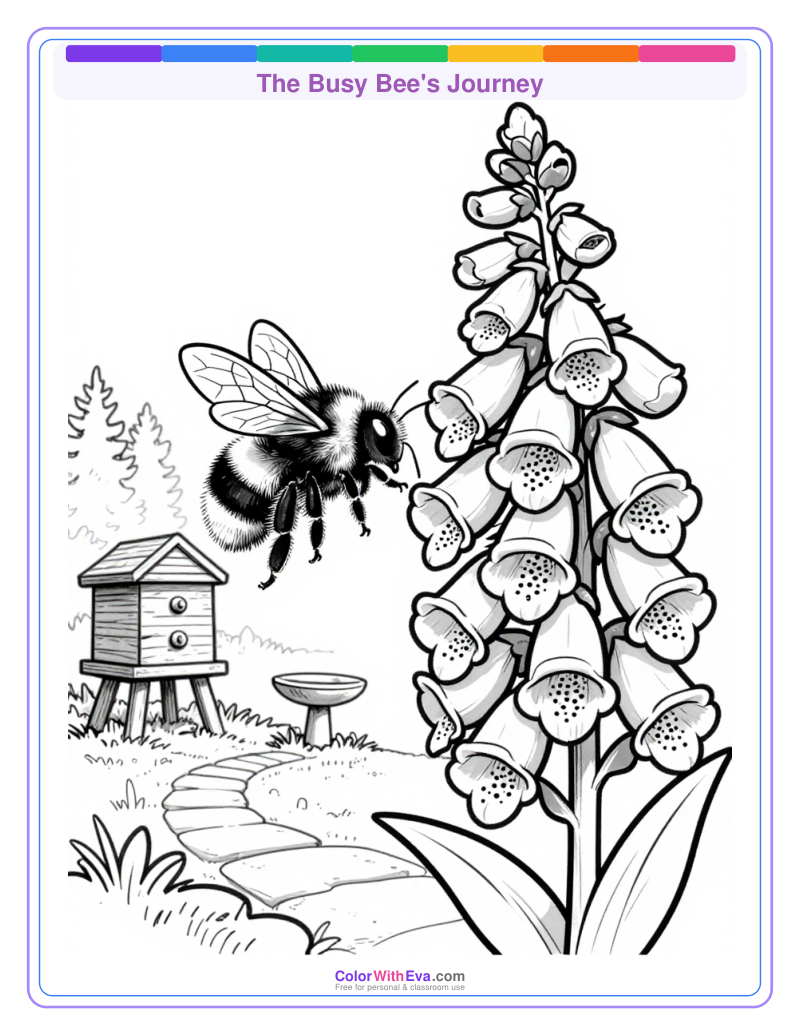 The Busy Bee's Journey preview