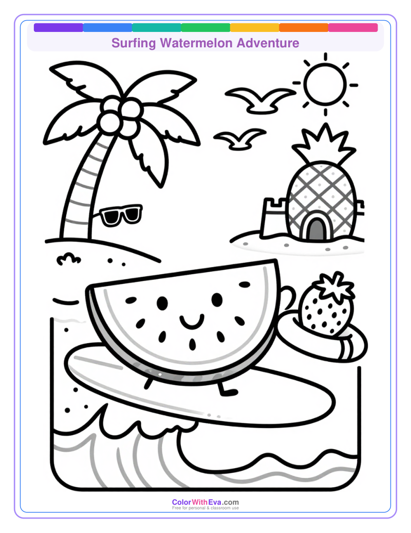 Surfing Watermelon Adventure thumbnail