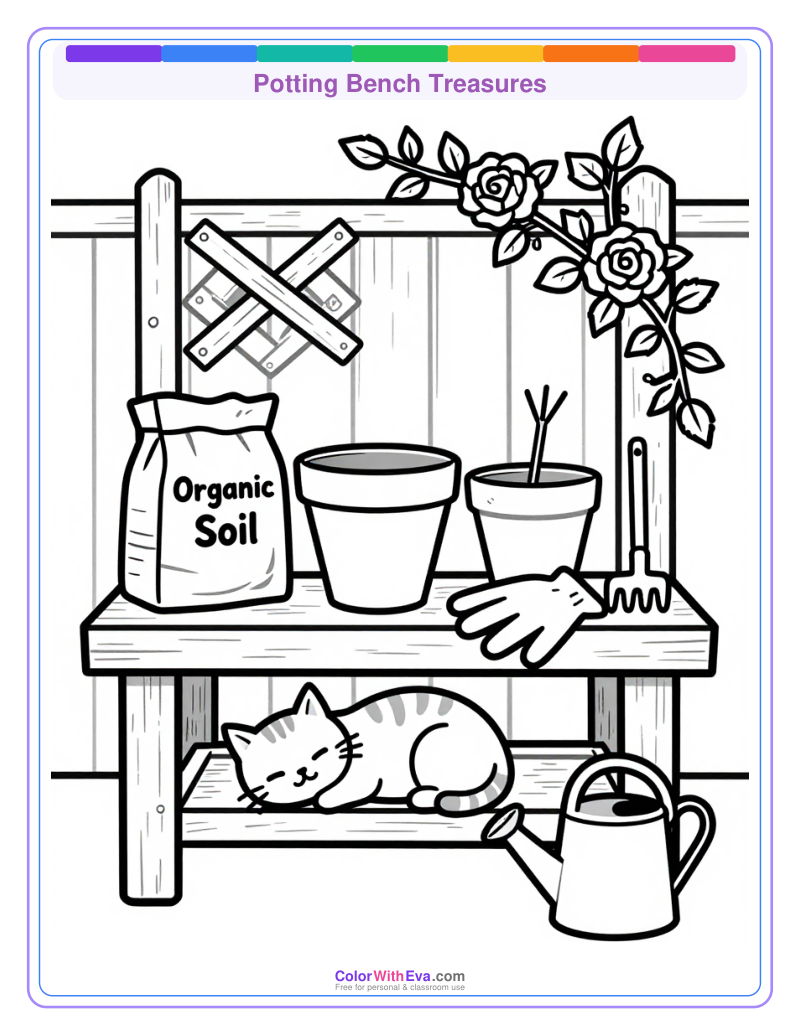 Potting Bench Treasures preview