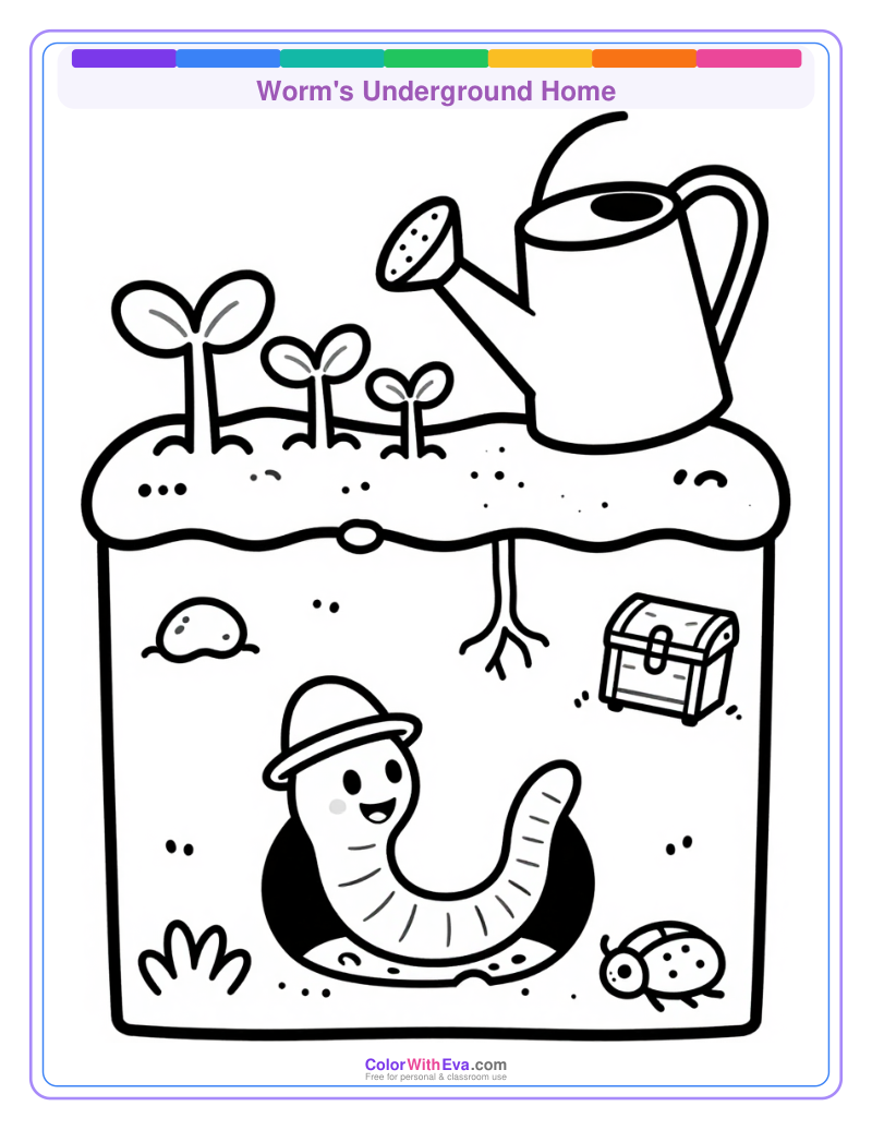 Worm's Underground Home preview