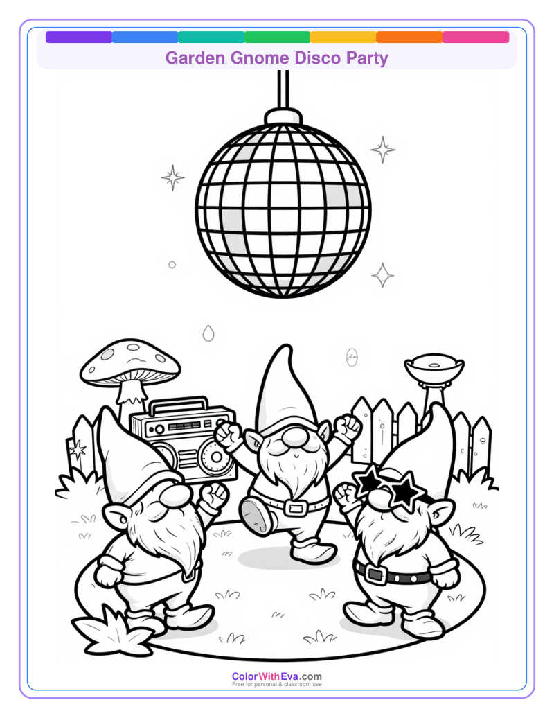 Garden Gnome Disco Party thumbnail