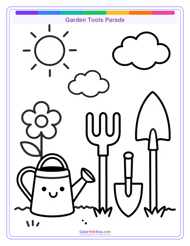 Garden Tools Parade preview