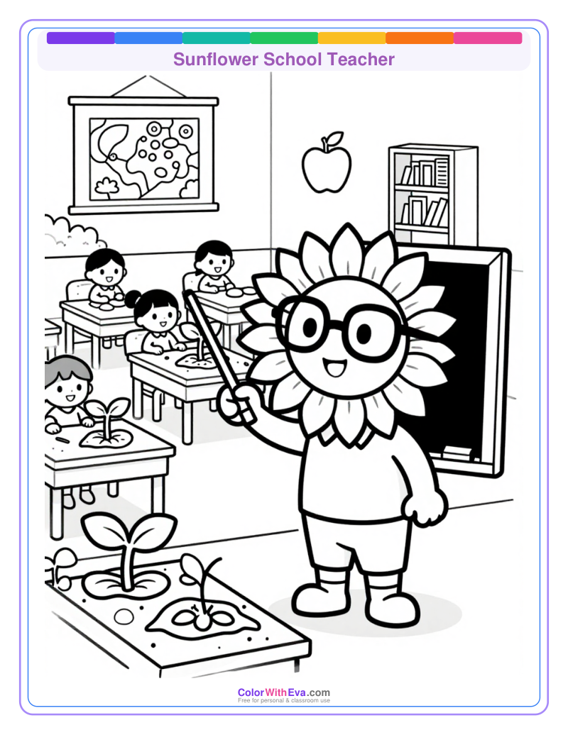 Sunflower School Teacher thumbnail