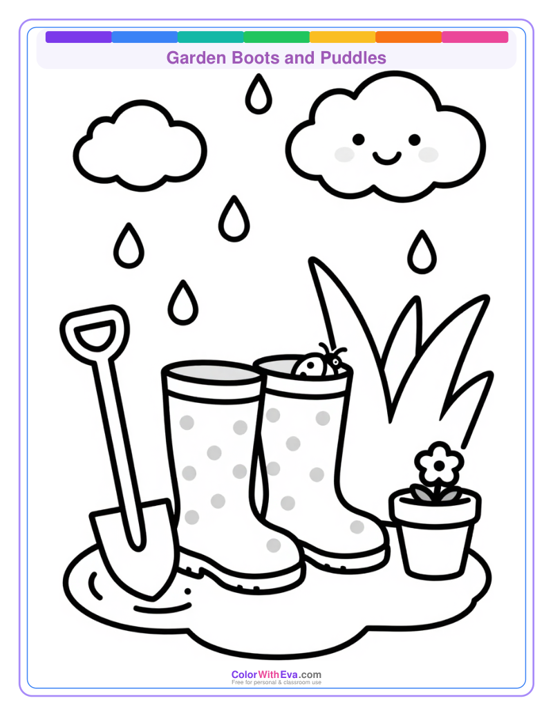 Garden Boots and Puddles preview