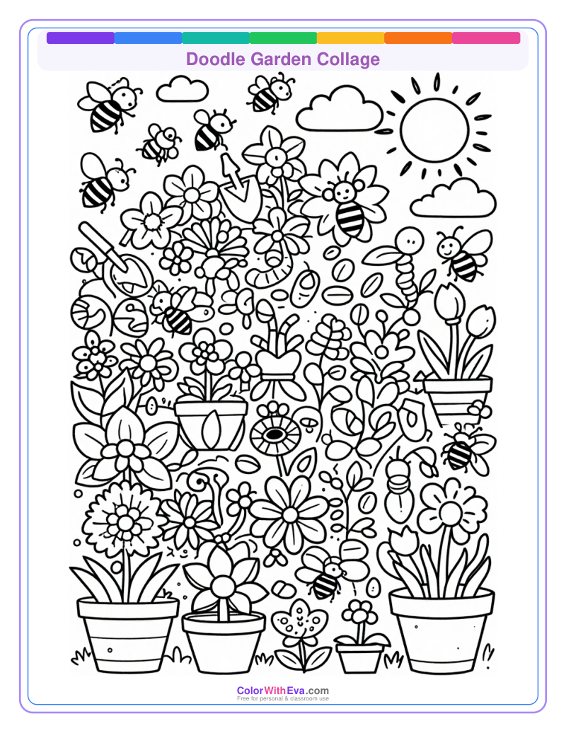 Doodle Garden Collage thumbnail