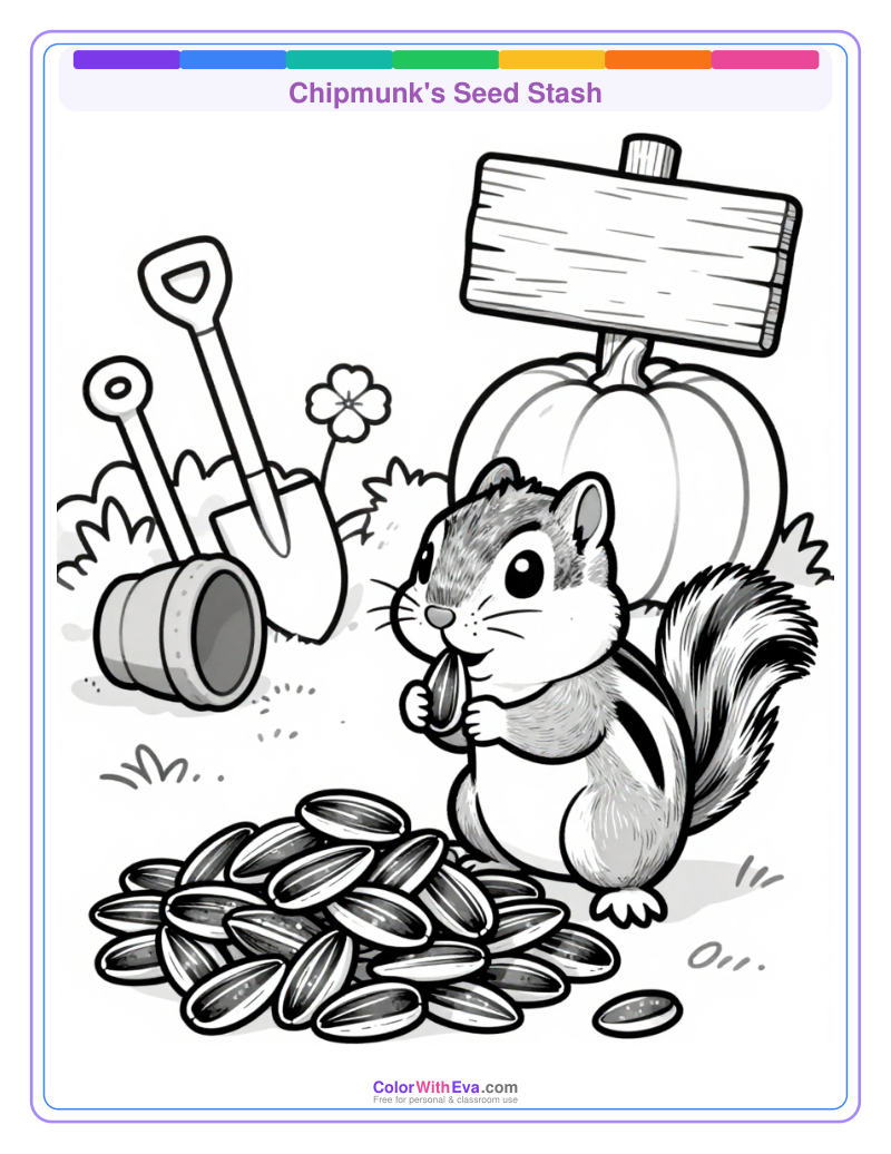 Chipmunk's Seed Stash preview