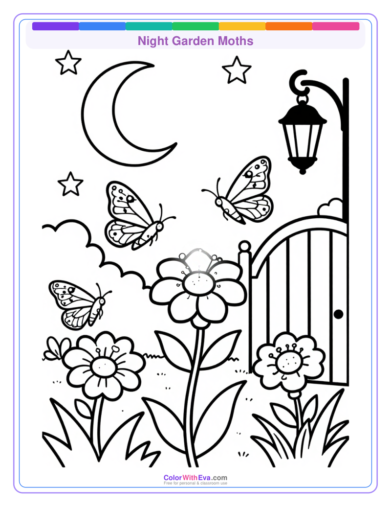 Night Garden Moths preview