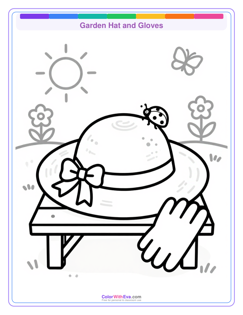 Garden Hat and Gloves preview