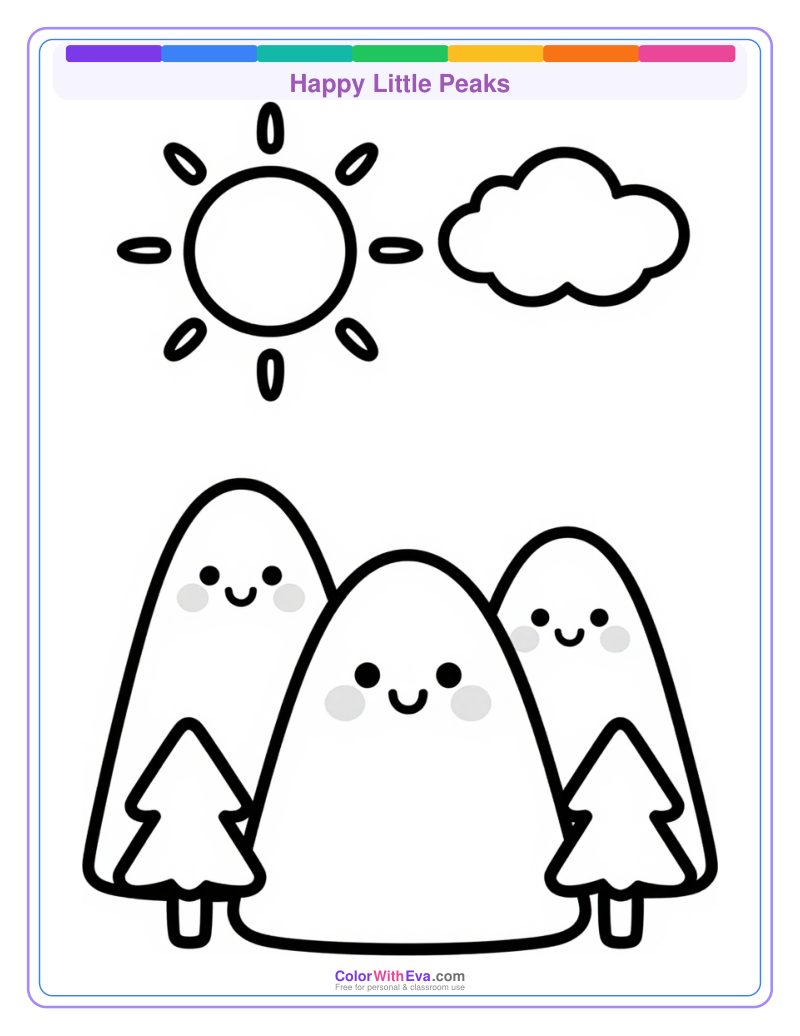 Happy Little Peaks preview