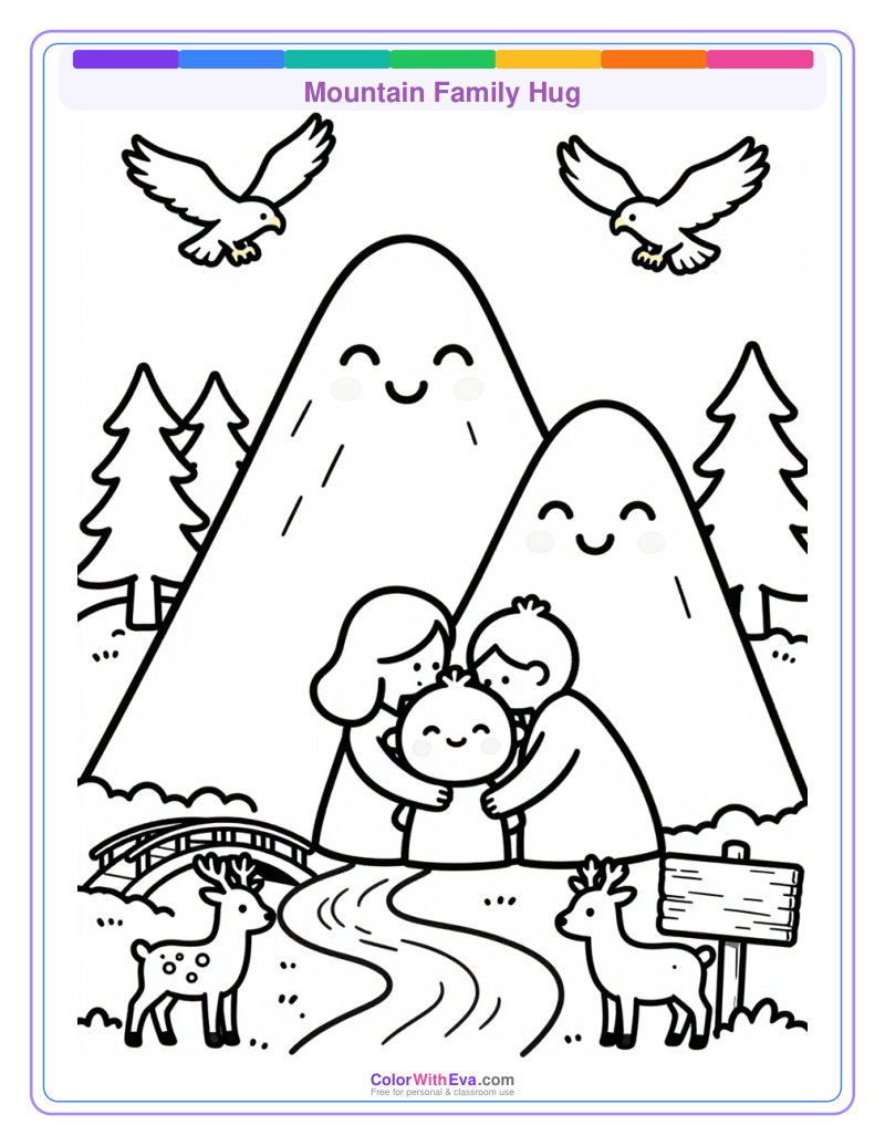 Mountain Family Hug thumbnail