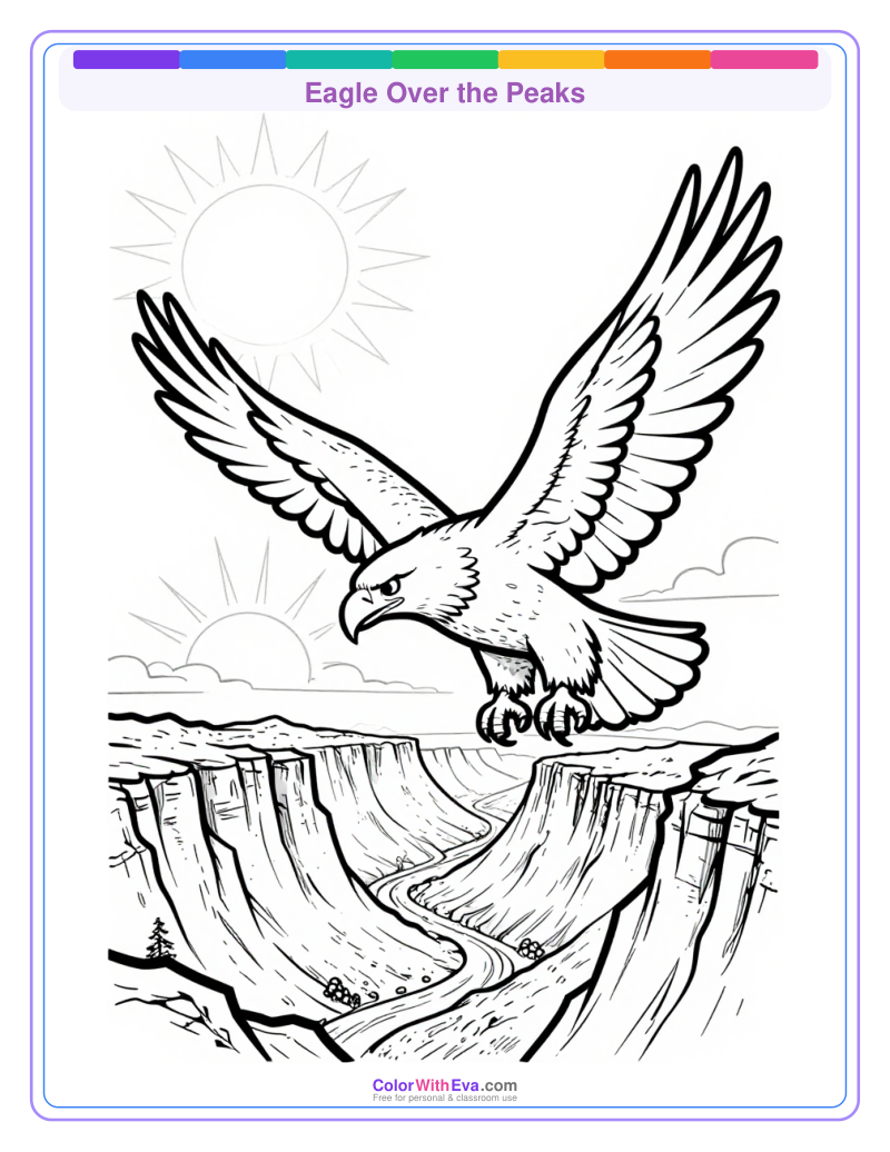 Eagle Over the Peaks preview