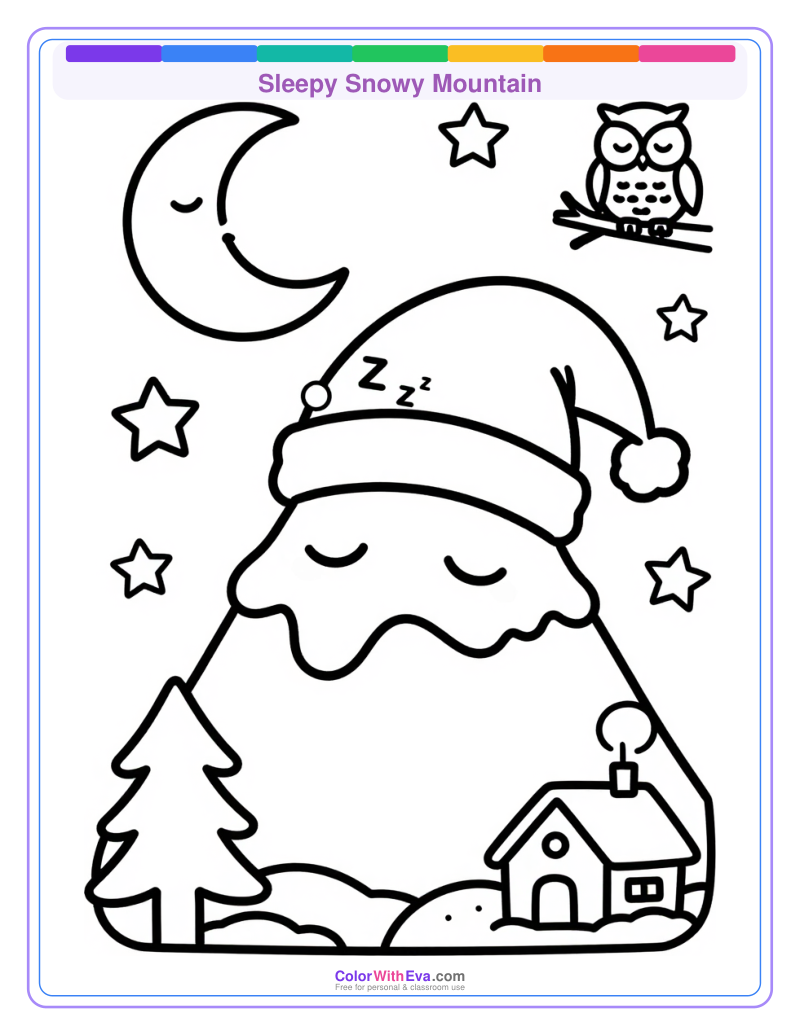 Sleepy Snowy Mountain preview