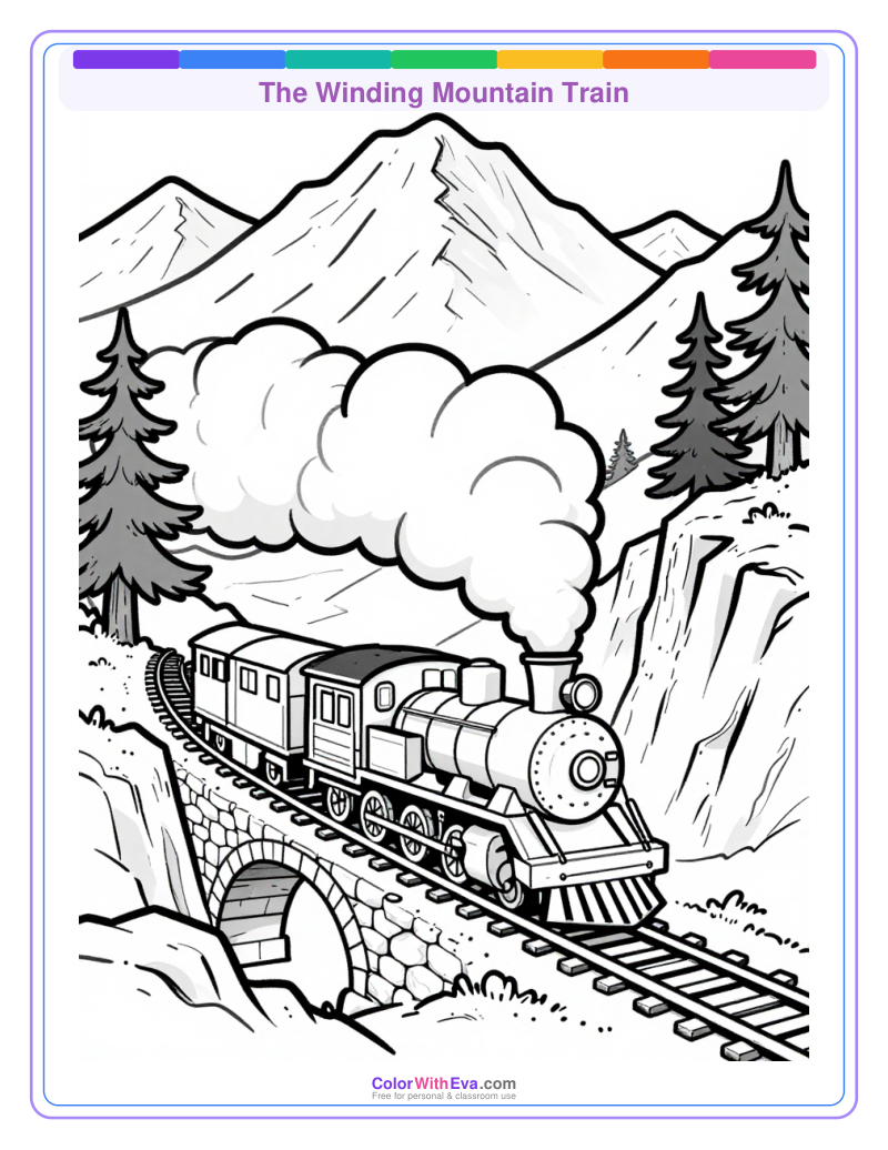 The Winding Mountain Train preview