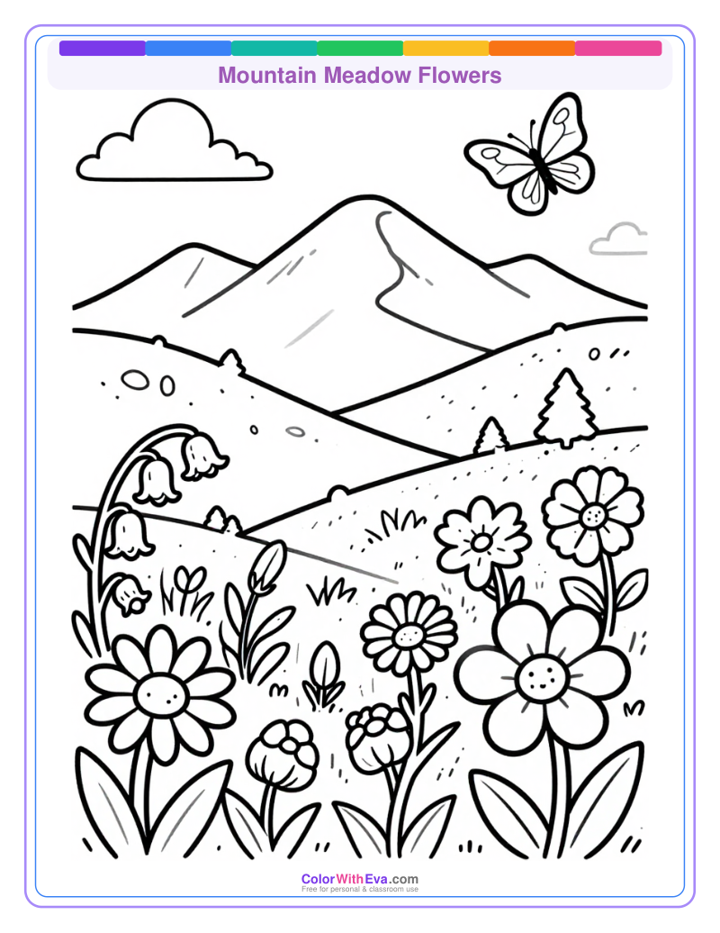 Mountain Meadow Flowers preview