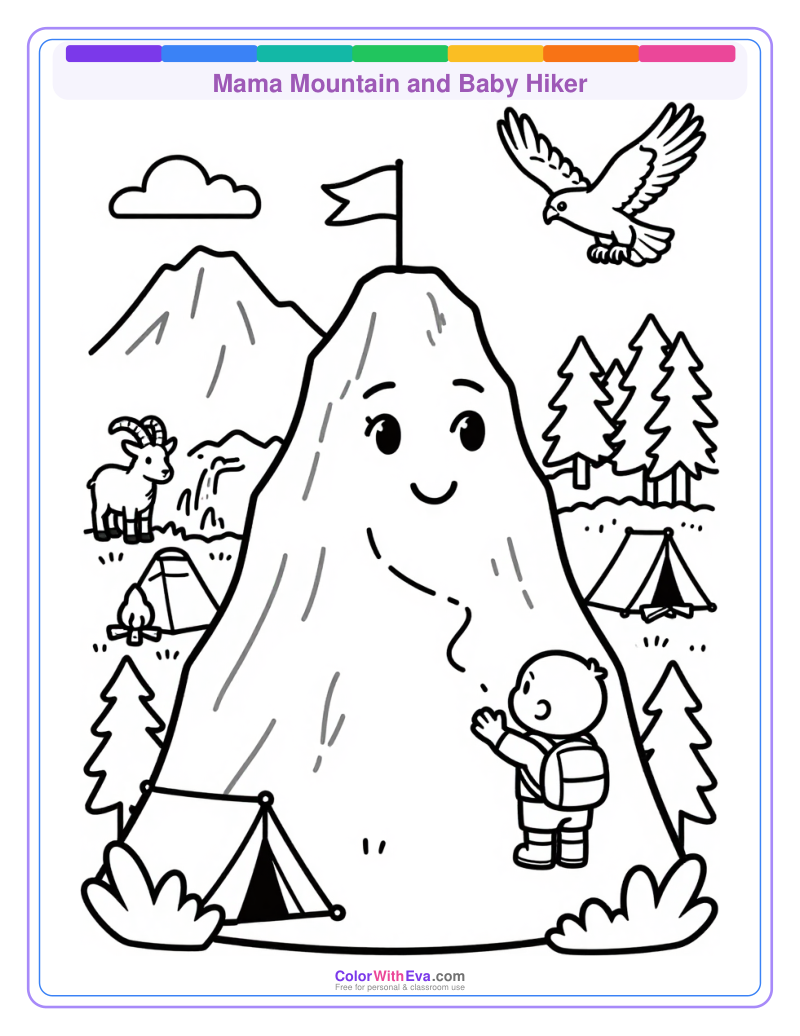 Mama Mountain and Baby Hiker thumbnail