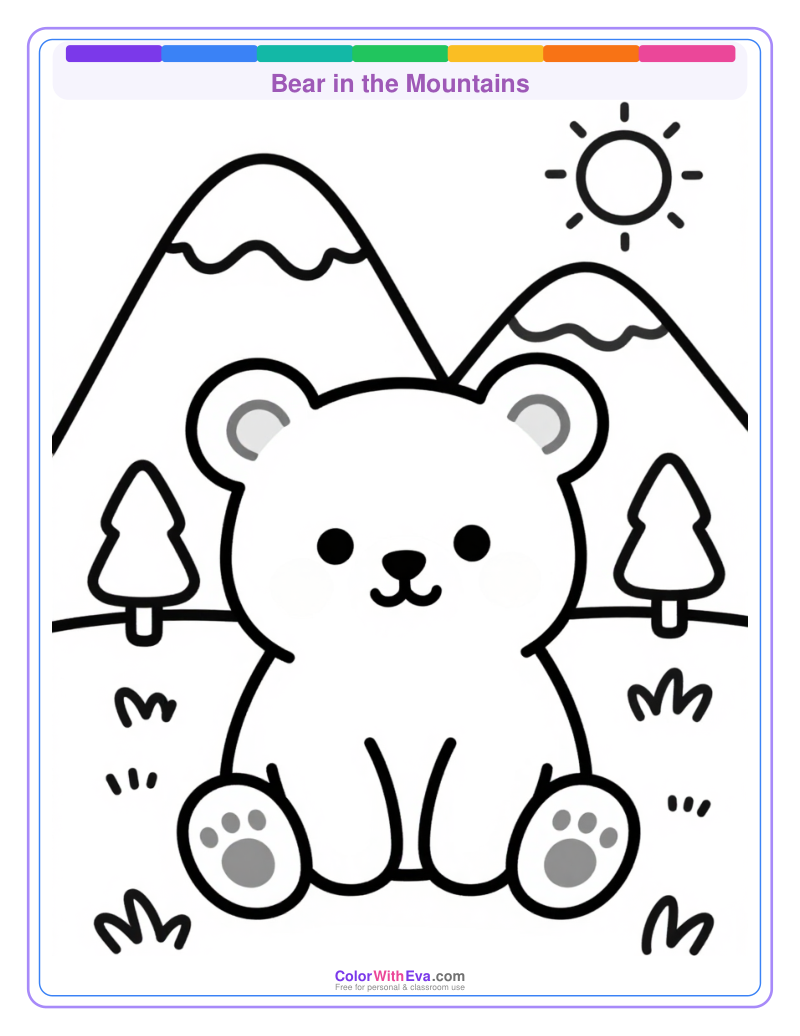 Bear in the Mountains preview